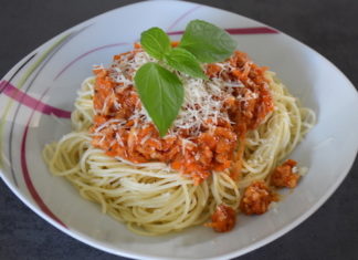 Boloňské špagety. Foto - Kristýna