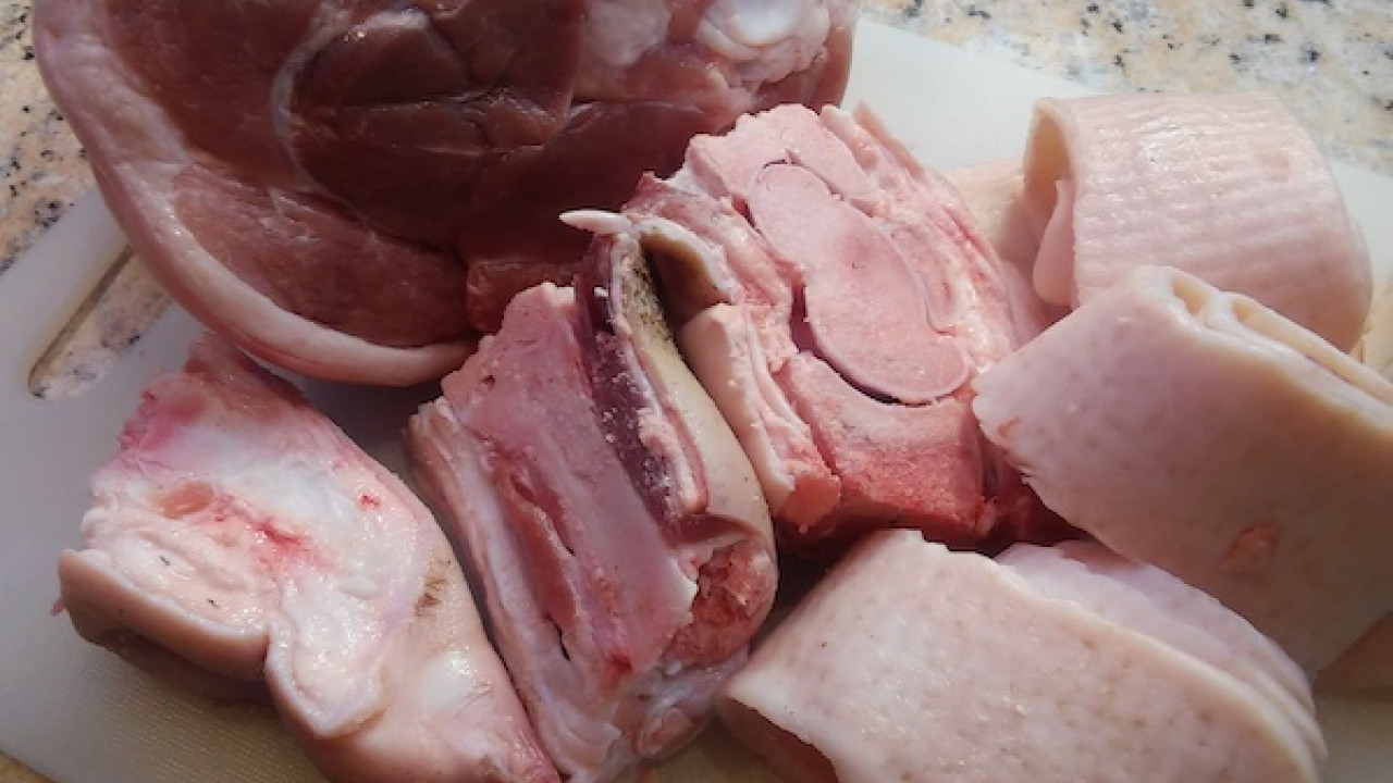 Mäso a kožky poriadne umyjeme, Foto - Nela