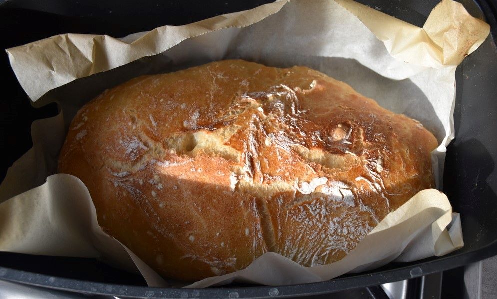 Chlieb pečieme do zhnednutia. Foto - Kristýna