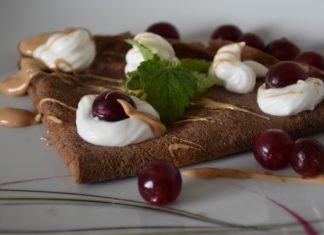 Kakaové palacinky. Foto - Kristýna
