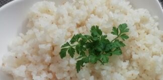 Dusená ryža. Foto - Nela