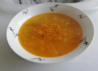 Kelová polievka. Foto - Slávka