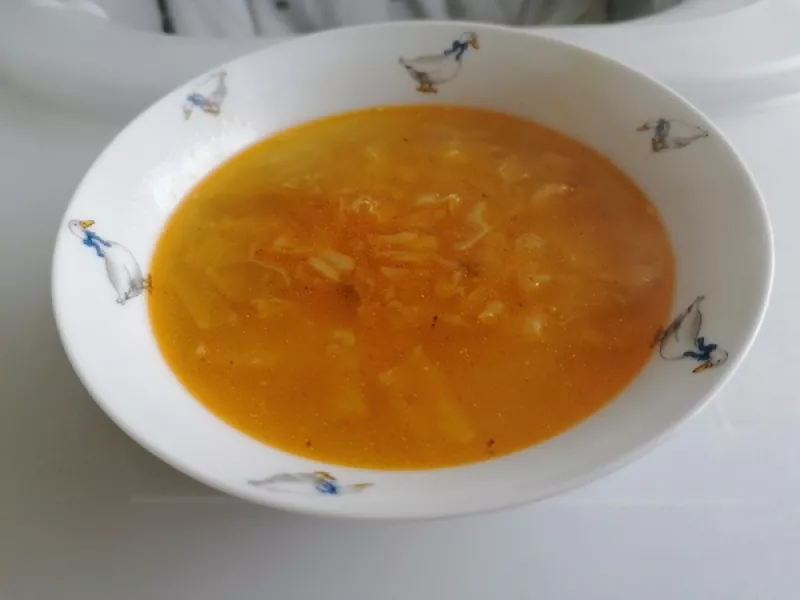 Kelová polievka. Foto - Slávka